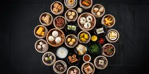 村民食堂廚窗港點(桃園藝文特區)